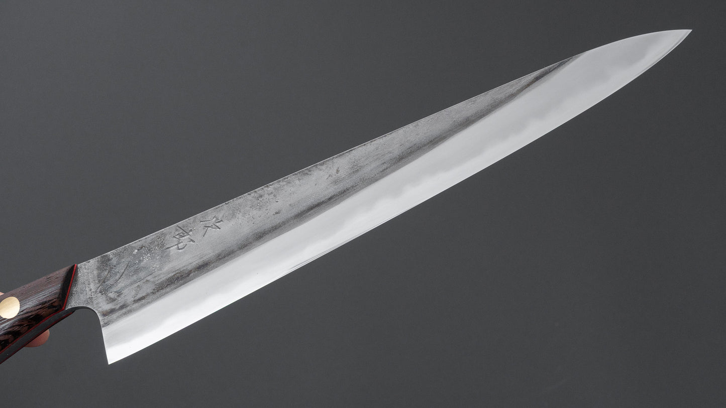 Jiro Tsuchime Yo Sujihiki 240mm Tagayasan Handle (#829)