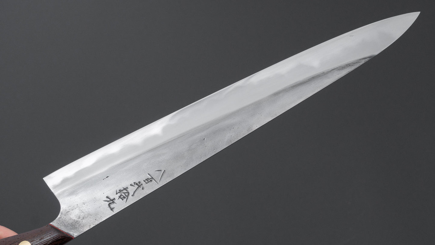 Jiro Tsuchime Yo Sujihiki 240mm Tagayasan Handle (#829)