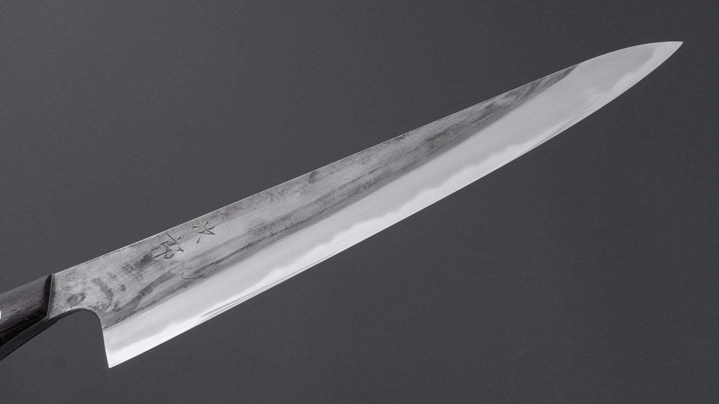 Jiro Tsuchime Yo Sujihiki 240mm Tagayasan Handle (#830)