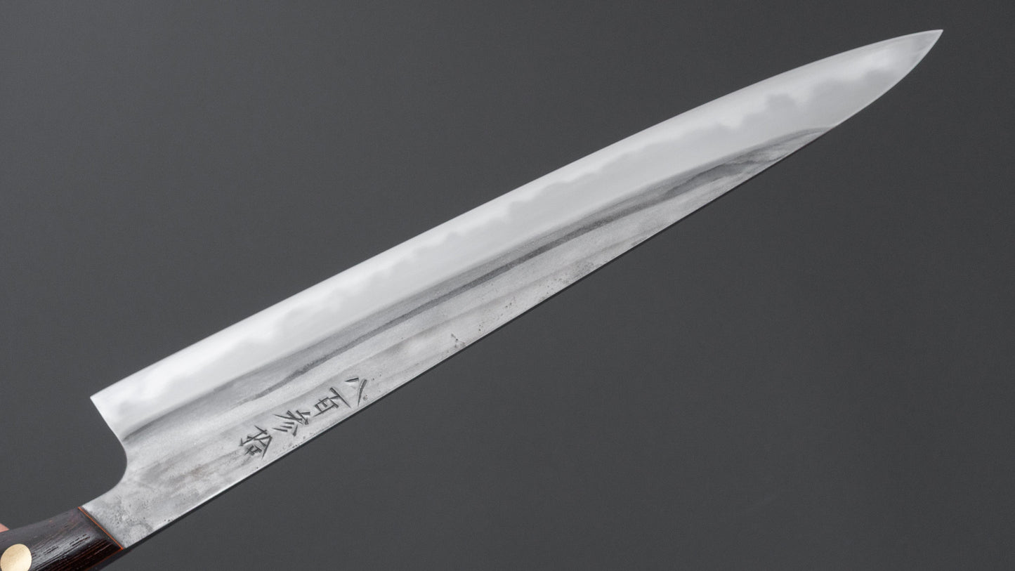 Jiro Tsuchime Yo Sujihiki 240mm Tagayasan Handle (#830)