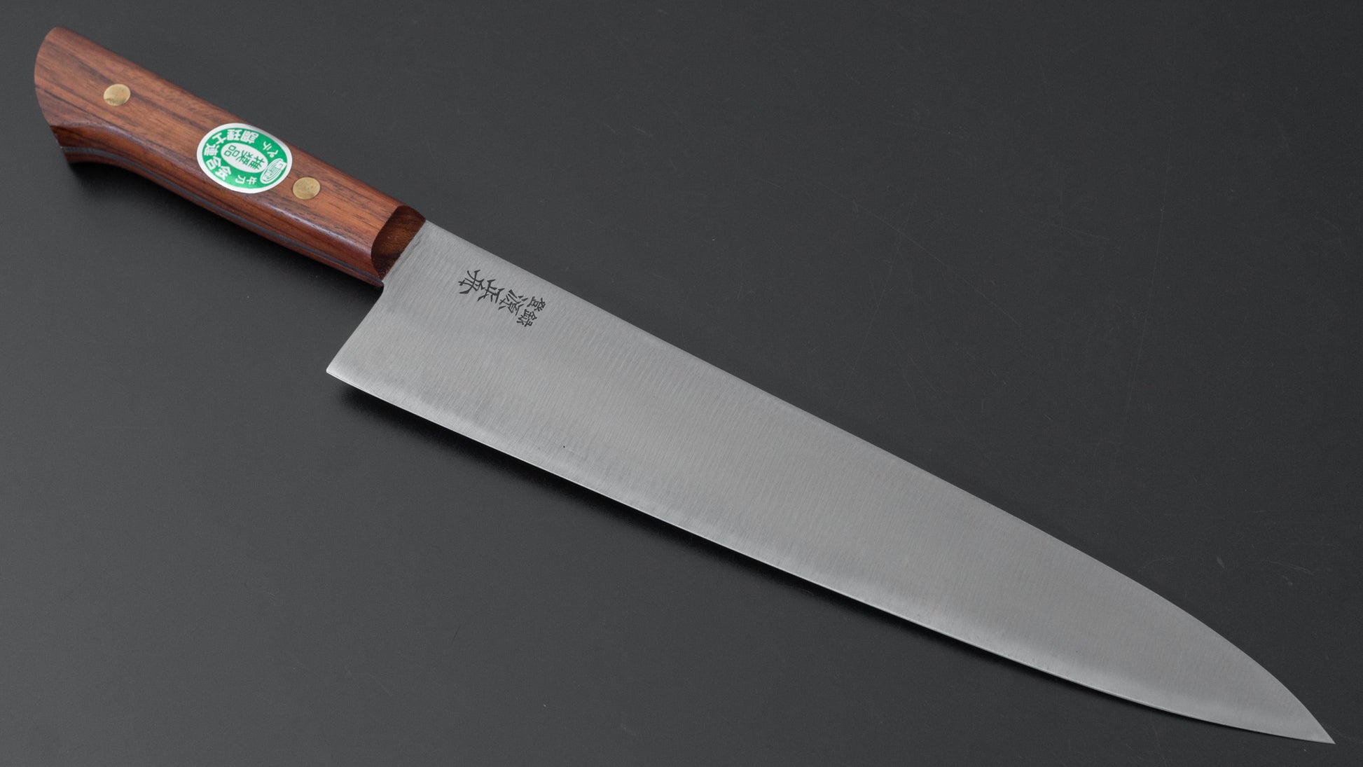 Masafune SK Gyuto 240mm Rosewood Handle (No Bolster) - HITOHIRA