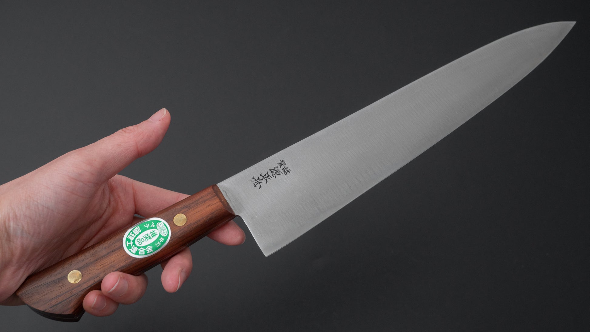 Masafune SK Gyuto 240mm Rosewood Handle (No Bolster) - HITOHIRA