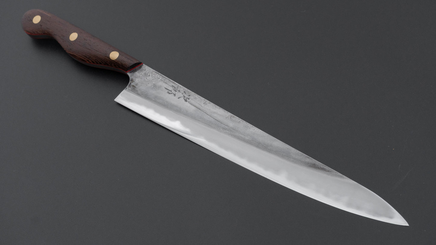 Jiro Tsuchime Yo Sujihiki 240mm Tagayasan Handle (#831)