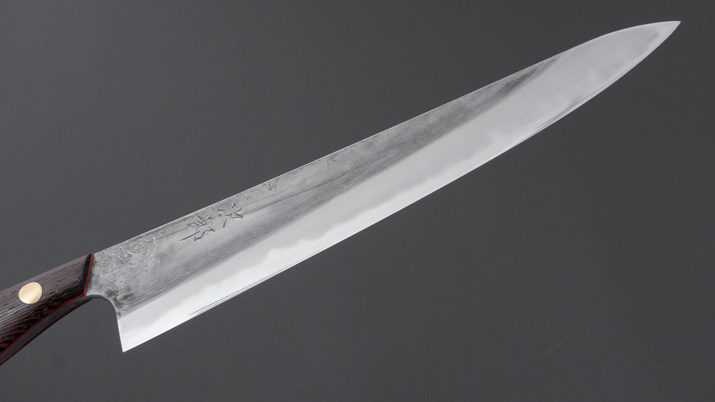 Jiro Tsuchime Yo Sujihiki 240mm Tagayasan Handle (#831)