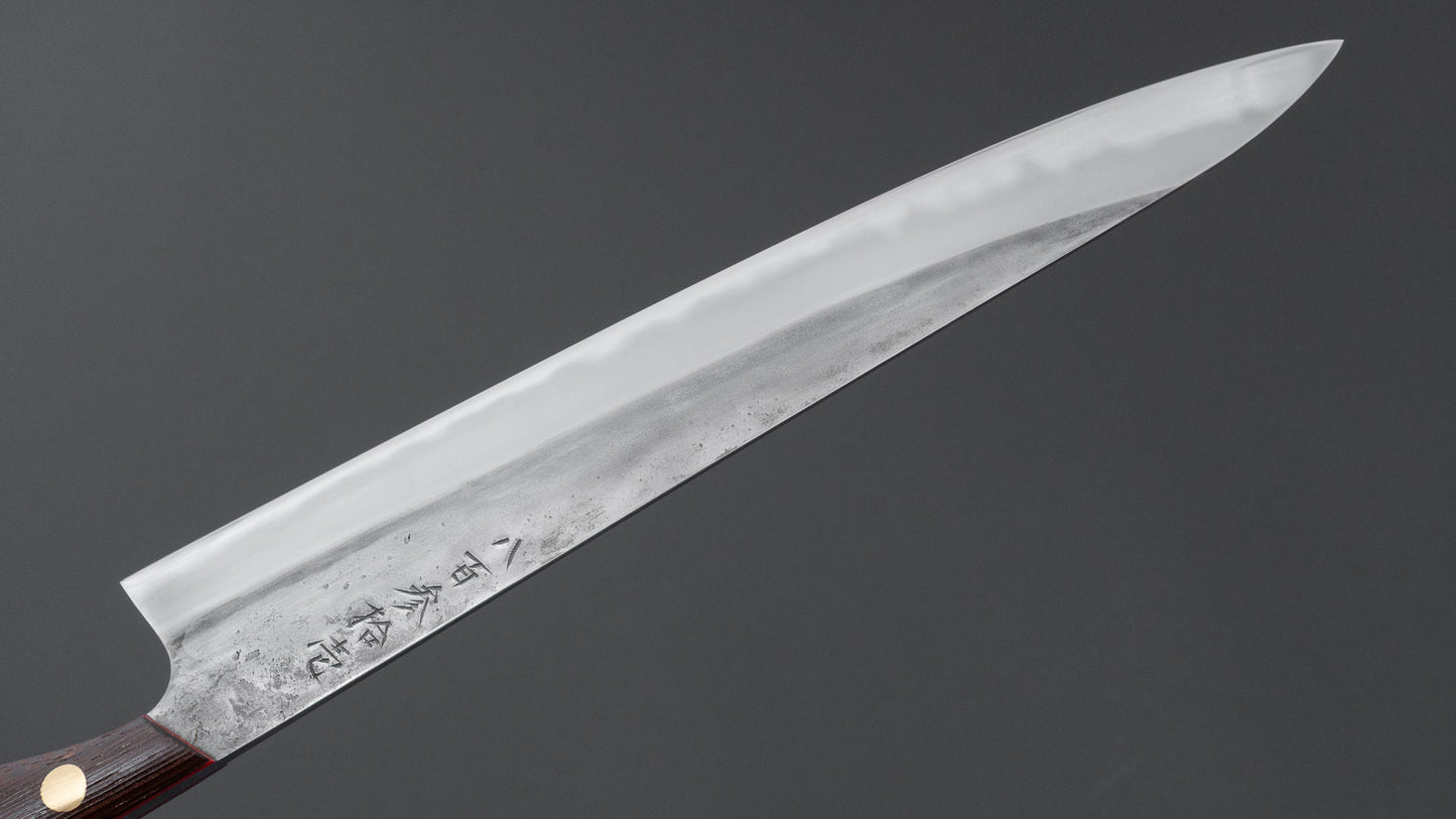Jiro Tsuchime Yo Sujihiki 240mm Tagayasan Handle (#831)
