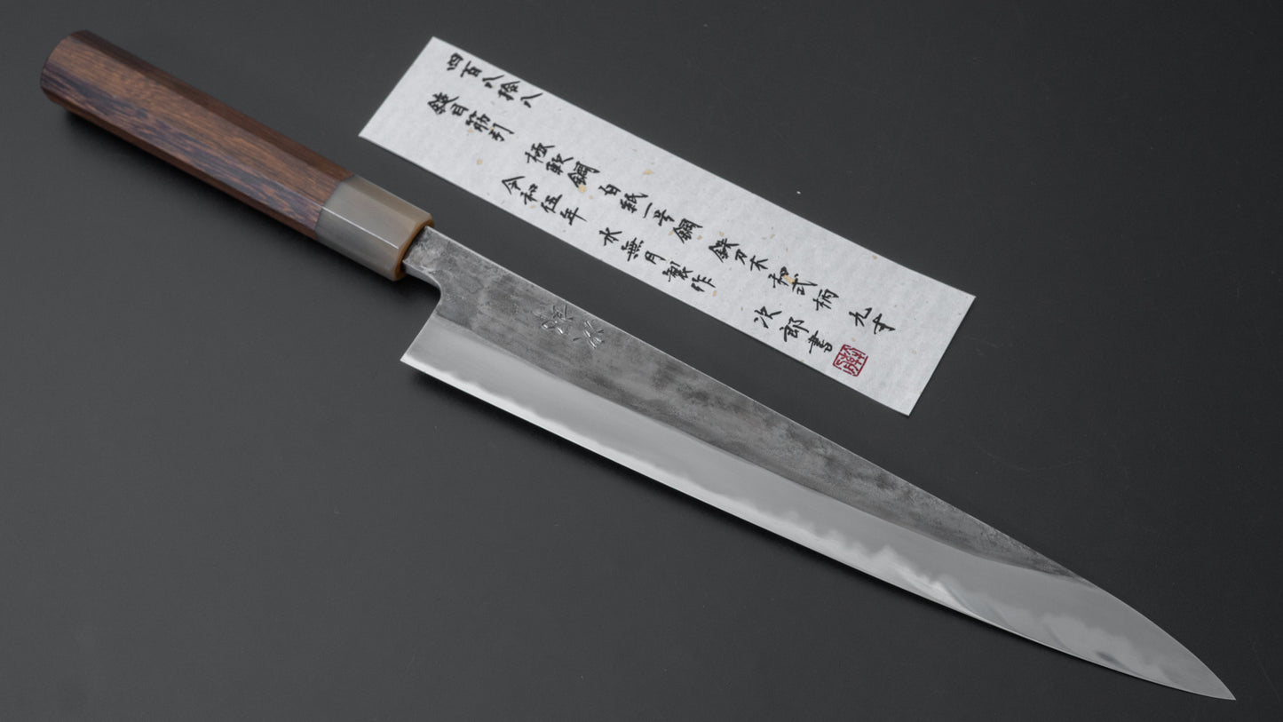 Jiro Tsuchime Wa Sujihiki 270mm Taihei Tagayasan Handle (#488) - HITOHIRA