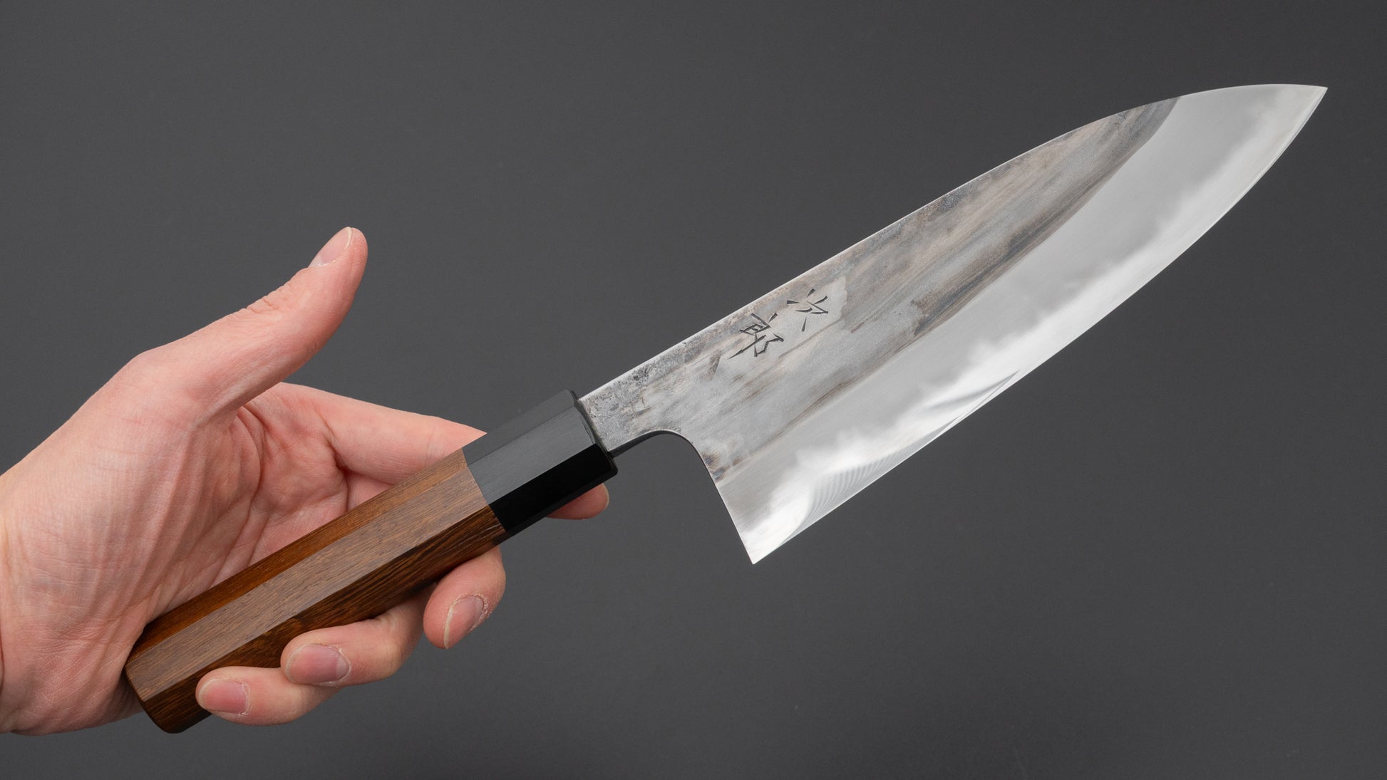 Jiro Tsuchime Wa Santoku 180mm Taihei Tagayasan Handle (#691)