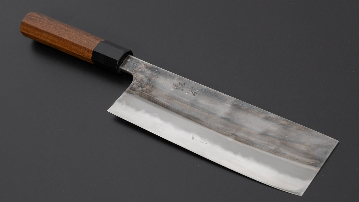 Jiro Tsuchime Wa Nakiri 180mm Taihei Tagayasan Handle (#696)