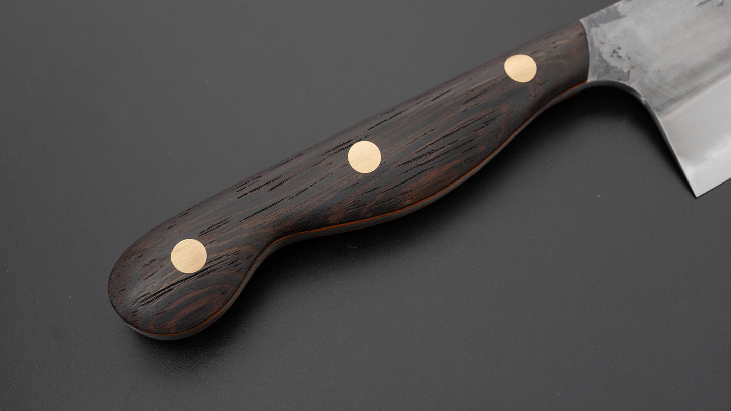 Jiro Tsuchime Yo Santoku 180mm Tagayasan Handle (#697)