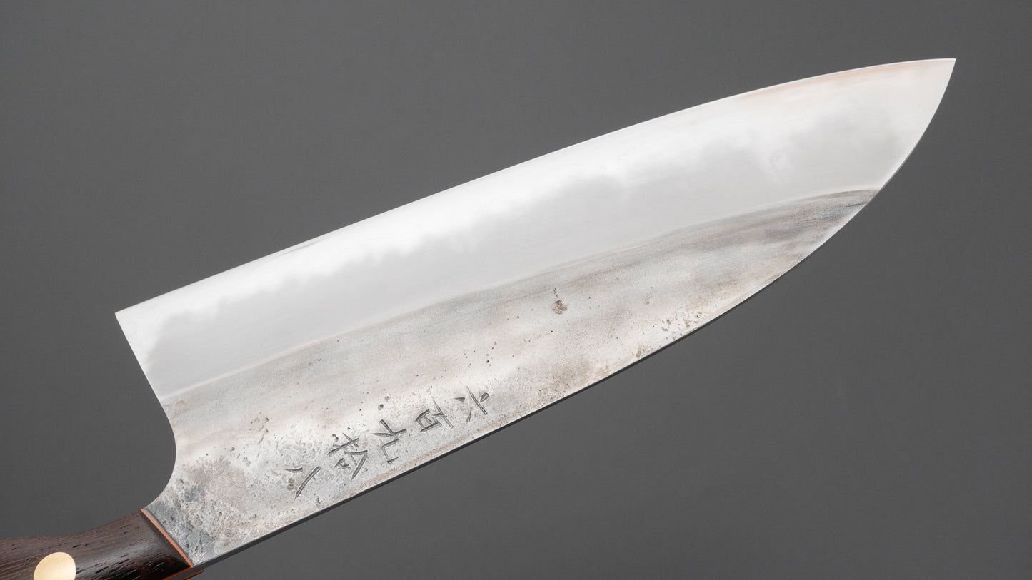 Jiro Tsuchime Yo Santoku 180mm Tagayasan Handle (#698)