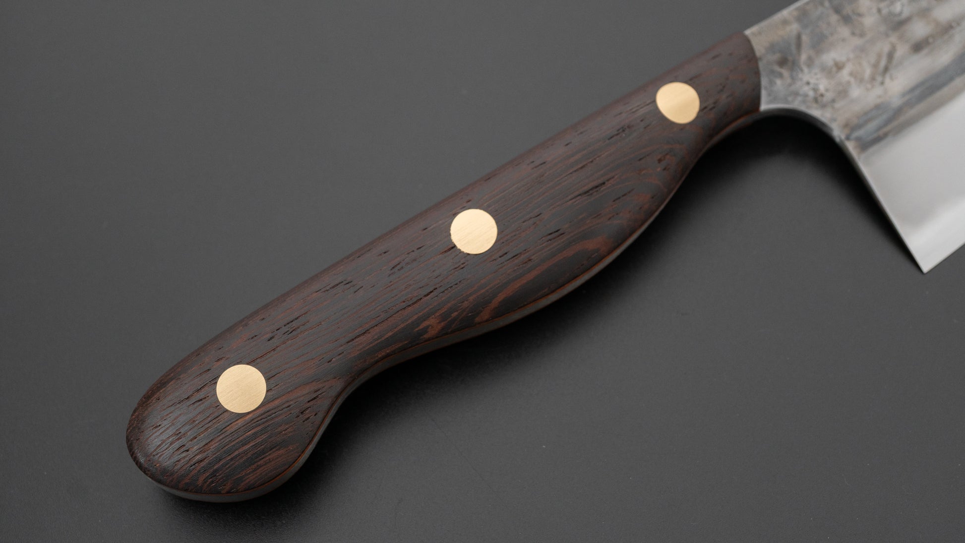Jiro Tsuchime Yo Santoku 180mm Tagayasan Handle (#698)
