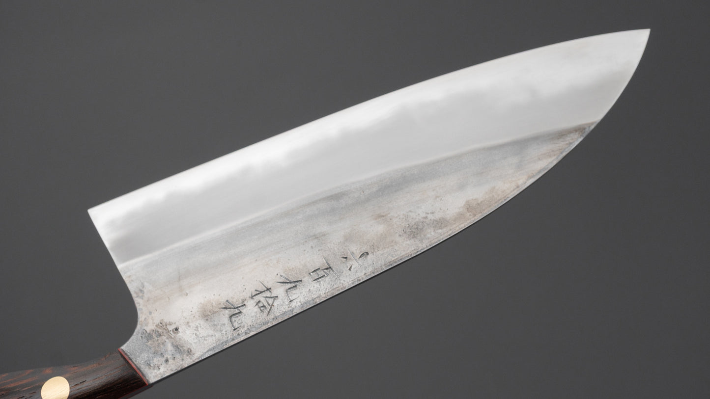 Jiro Tsuchime Yo Santoku 180mm Tagayasan Handle (#699)