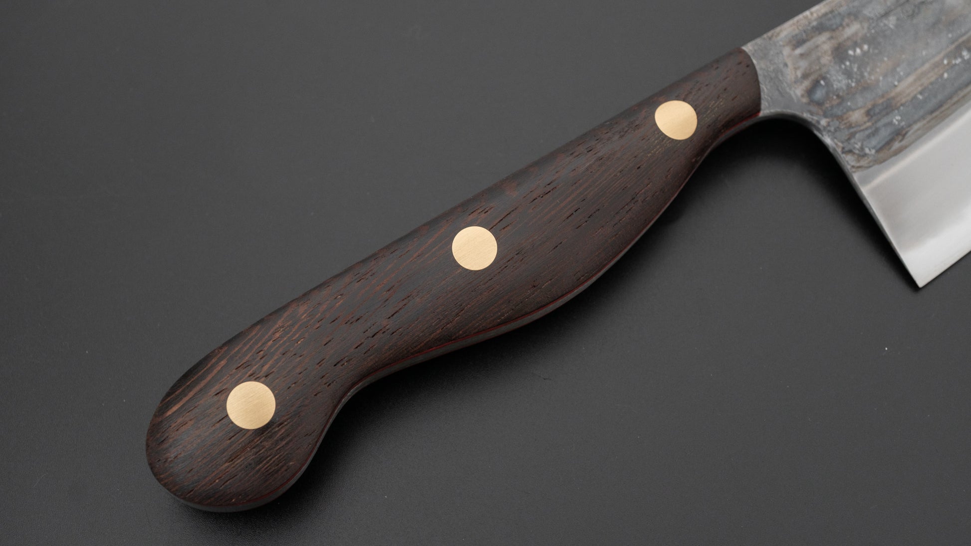 Jiro Tsuchime Yo Santoku 180mm Tagayasan Handle (#699)