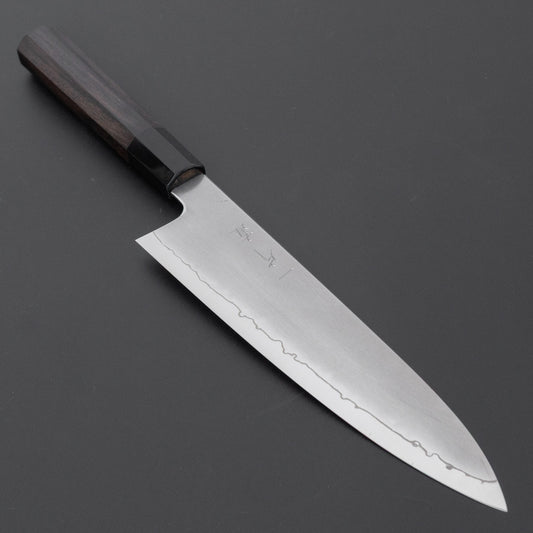 Hitohira Nao SG2 Kasumi Gyuto 210mm Ebony Handle
