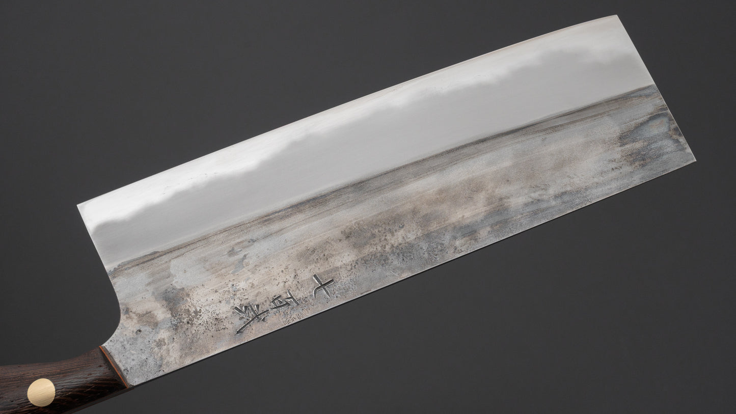 Jiro Tsuchime Yo Nakiri 180mm Tagayasan Handle (#702)