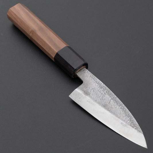 Hitohira VG10 Tsuchime Deba 90mm Walnut Handle