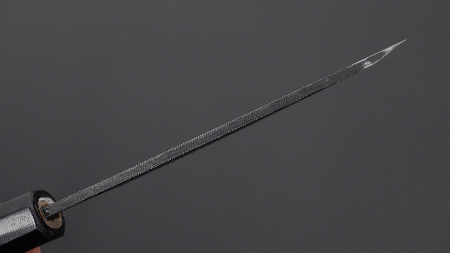 ひとひら 白二 黒打 出刃 105mm 朴柄