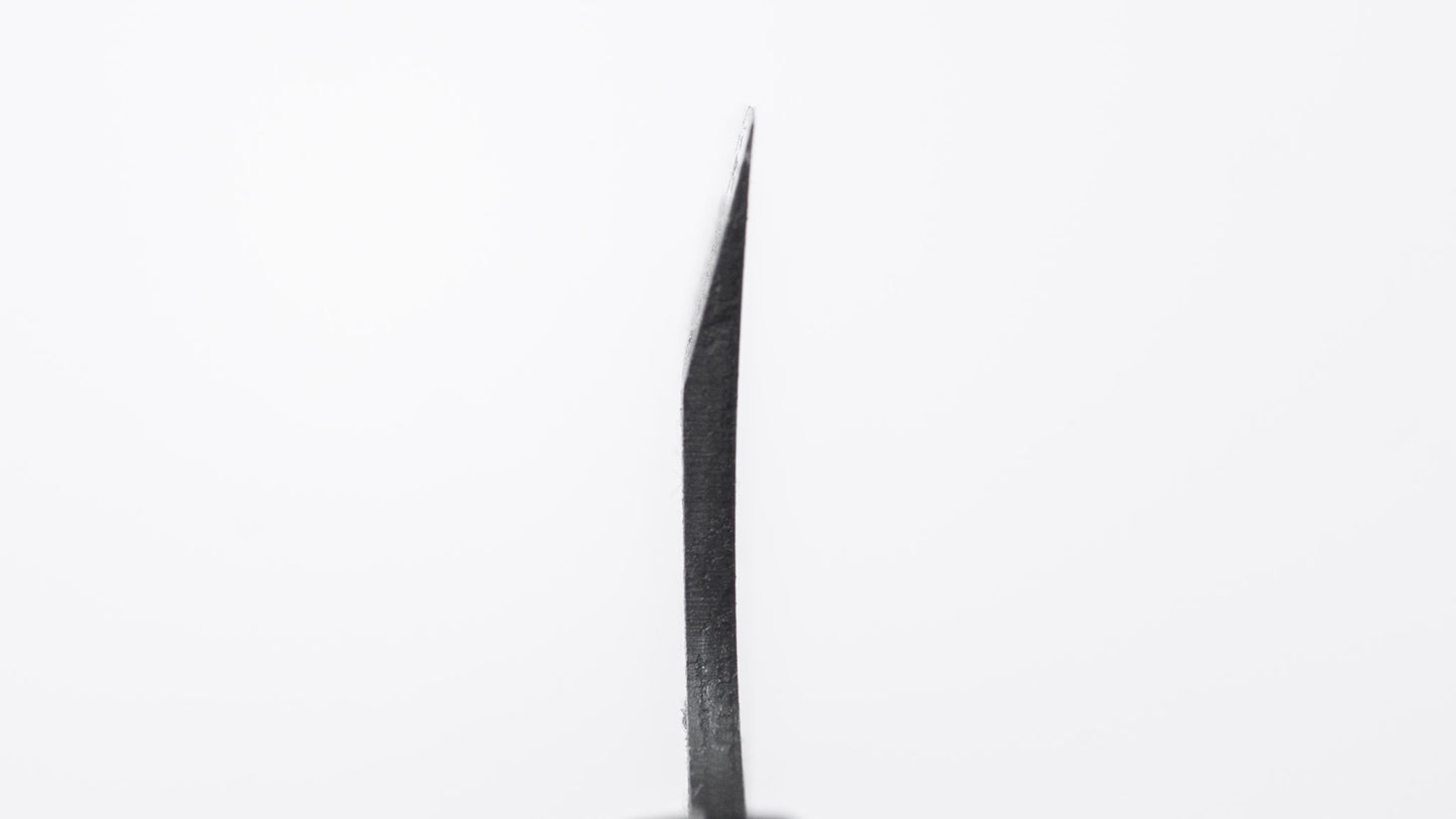 ひとひら 白二 黒打 出刃 105mm 朴柄