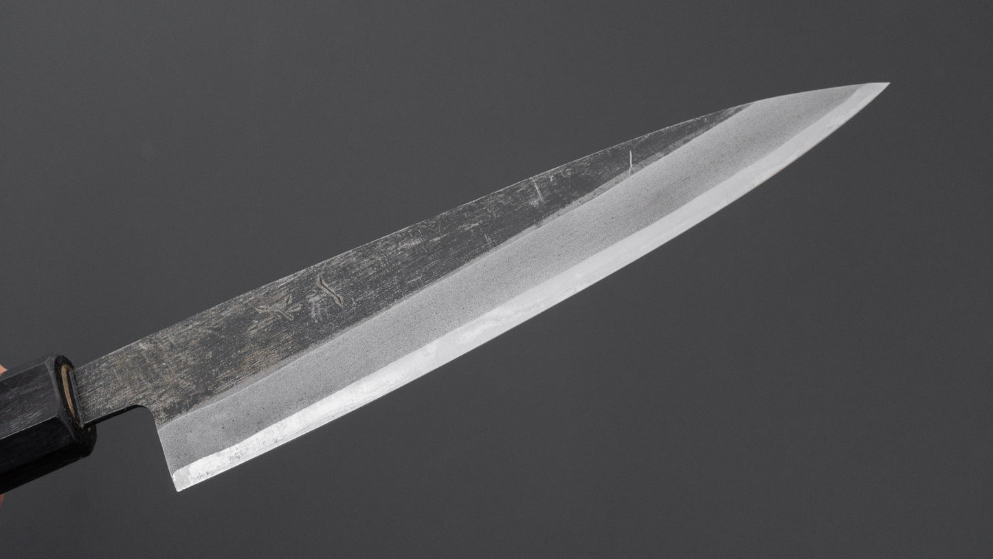 ひとひら 白二 黒打 貝サキ 150mm 朴柄
