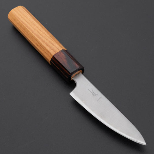 Hitohira Futana SB Migaki Paring 80mm Keyaki Zelkova Handle