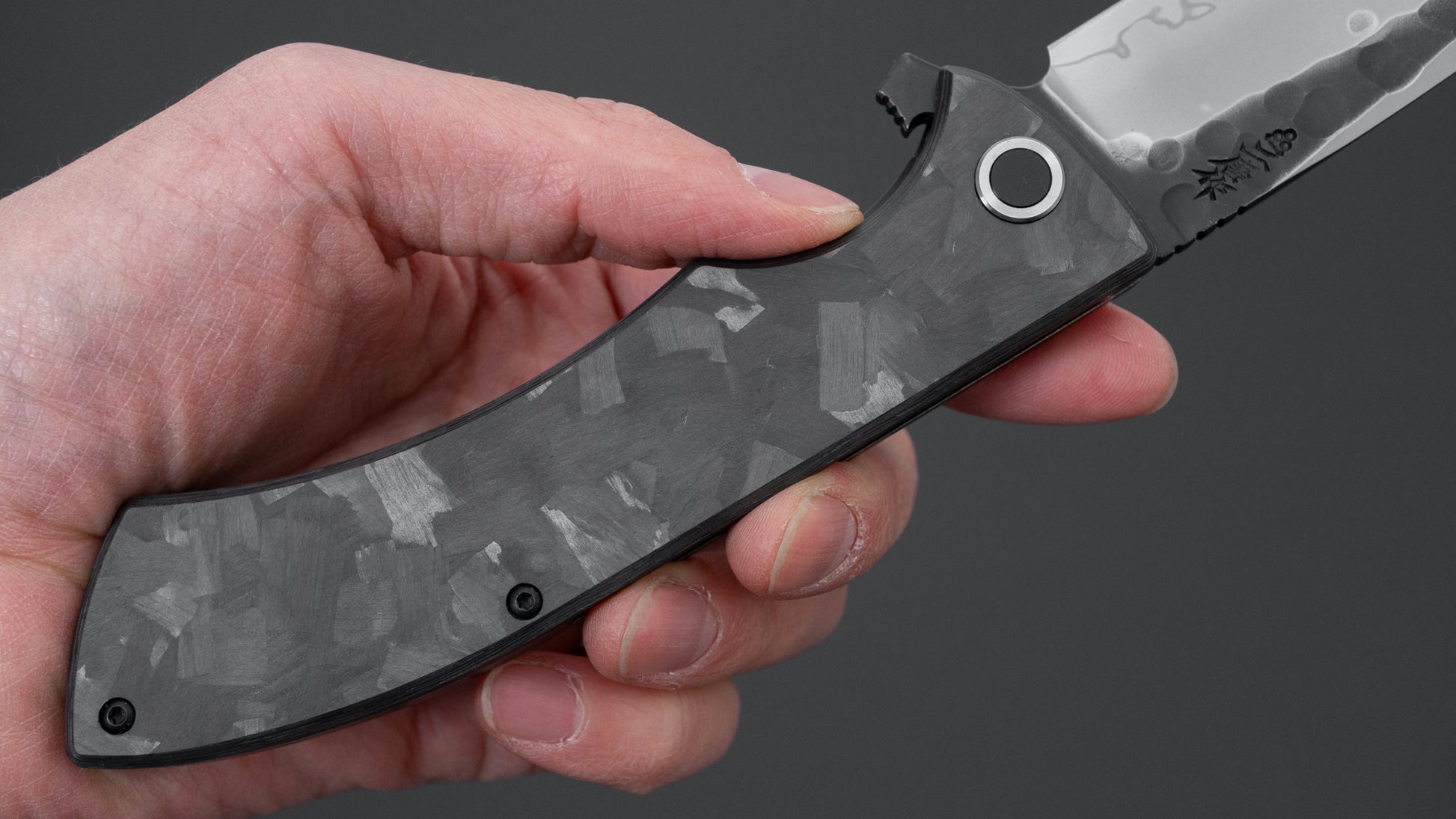 Nigara SG2 Folding Knife Carbon Fiber Handle