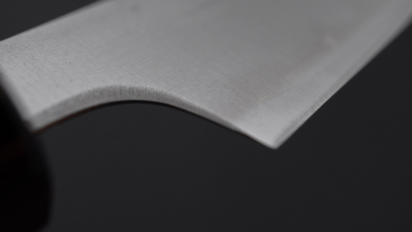 ひとひら ふたな 青紙スーパー 磨 パーリングナイフ 80mm 欅柄