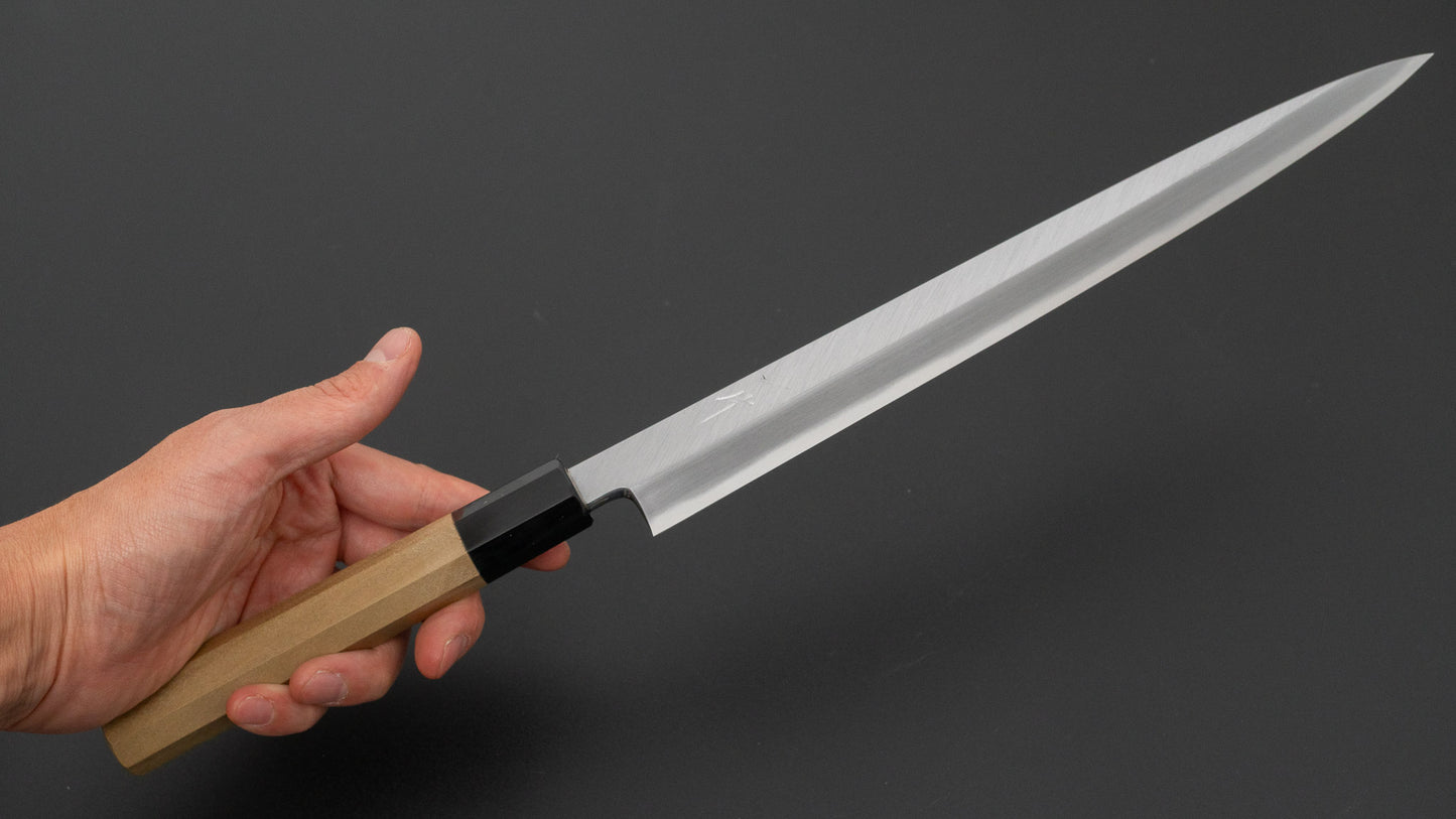 ひとひら 白紙 ふぐ引き 270mm 朴柄
