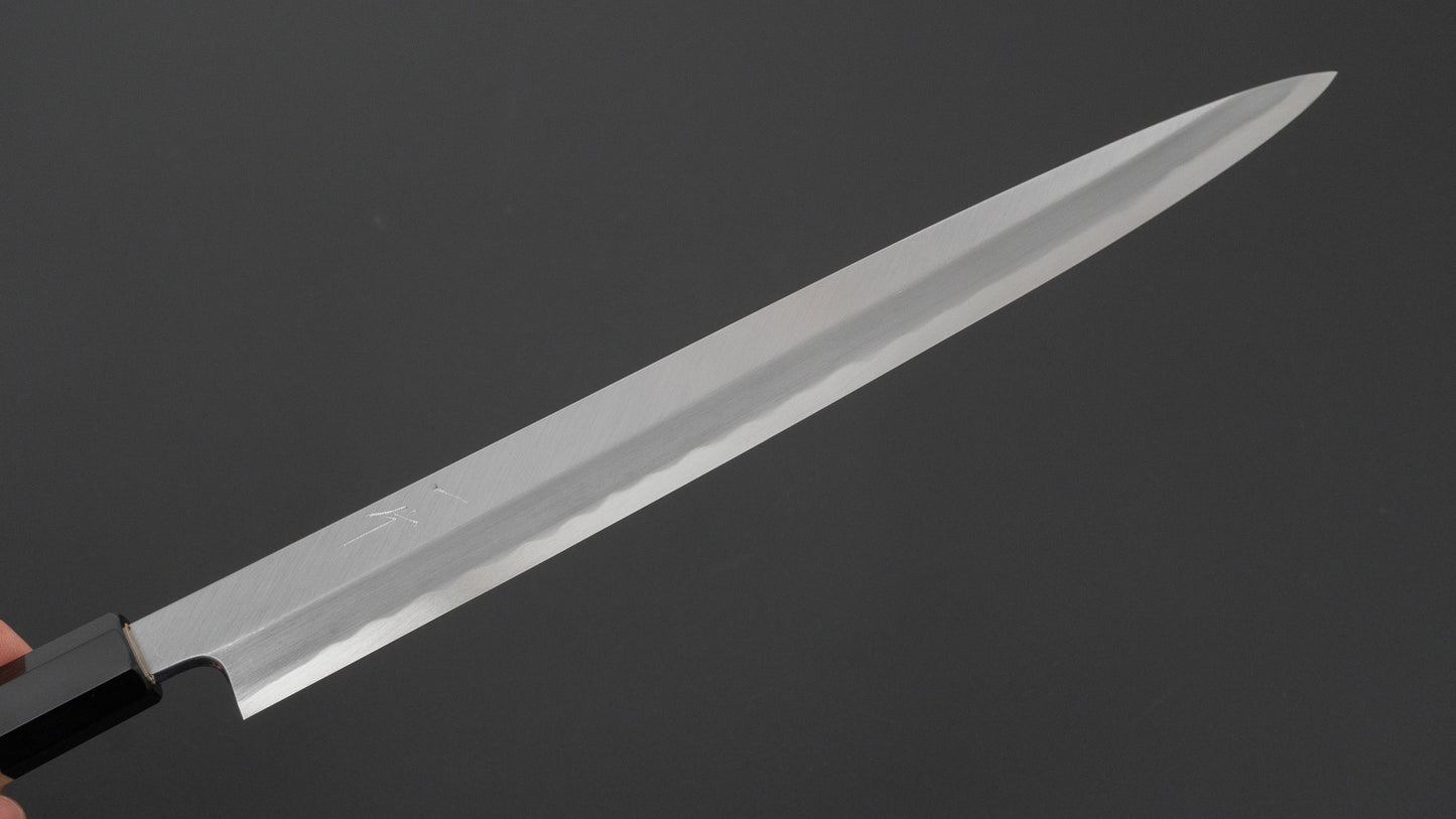 ひとひら 白紙 ふぐ引き 300mm 朴柄