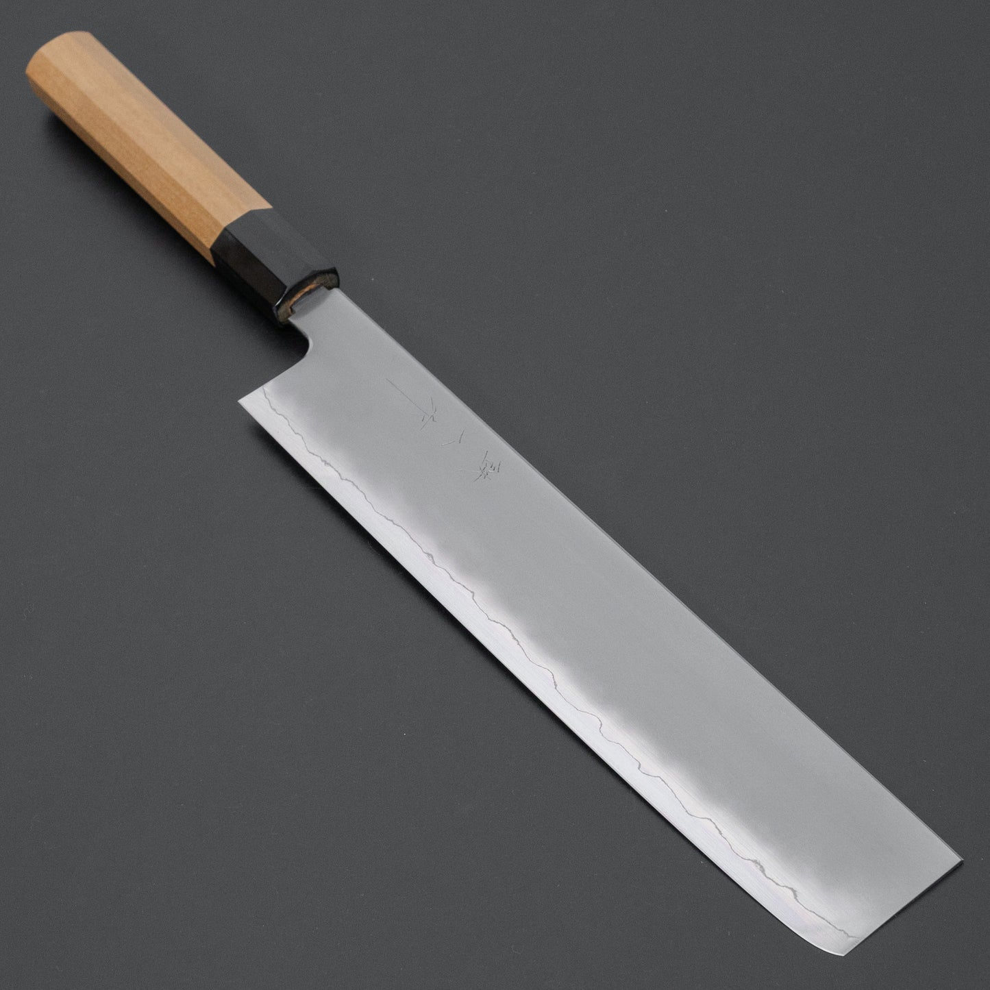 Tetsujin Silver #3 Kasumi Pasta Kiri 270mm Ho Wood Handle