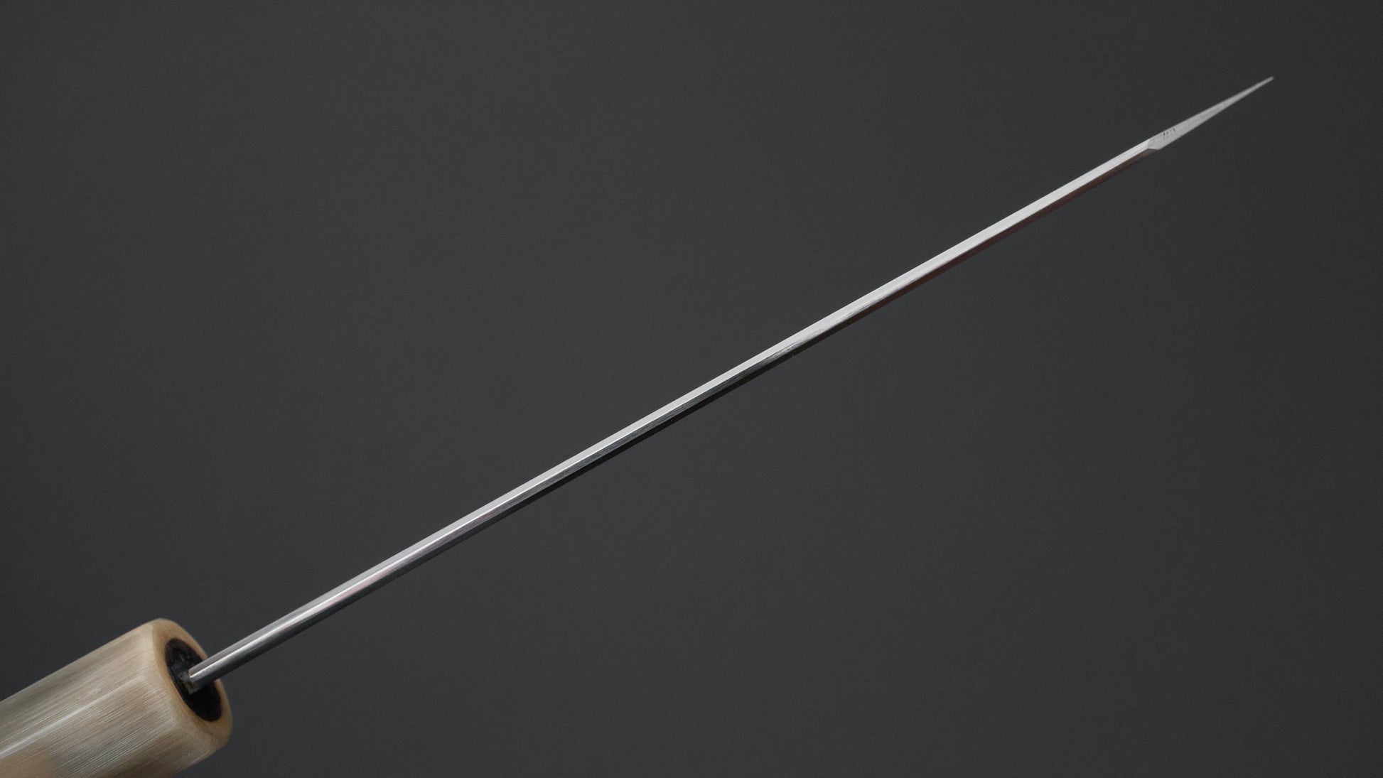 Tetsujin Silver #3 Kasumi Kiritsuke Petty 135mm Taihei Makassar Ebony Handle