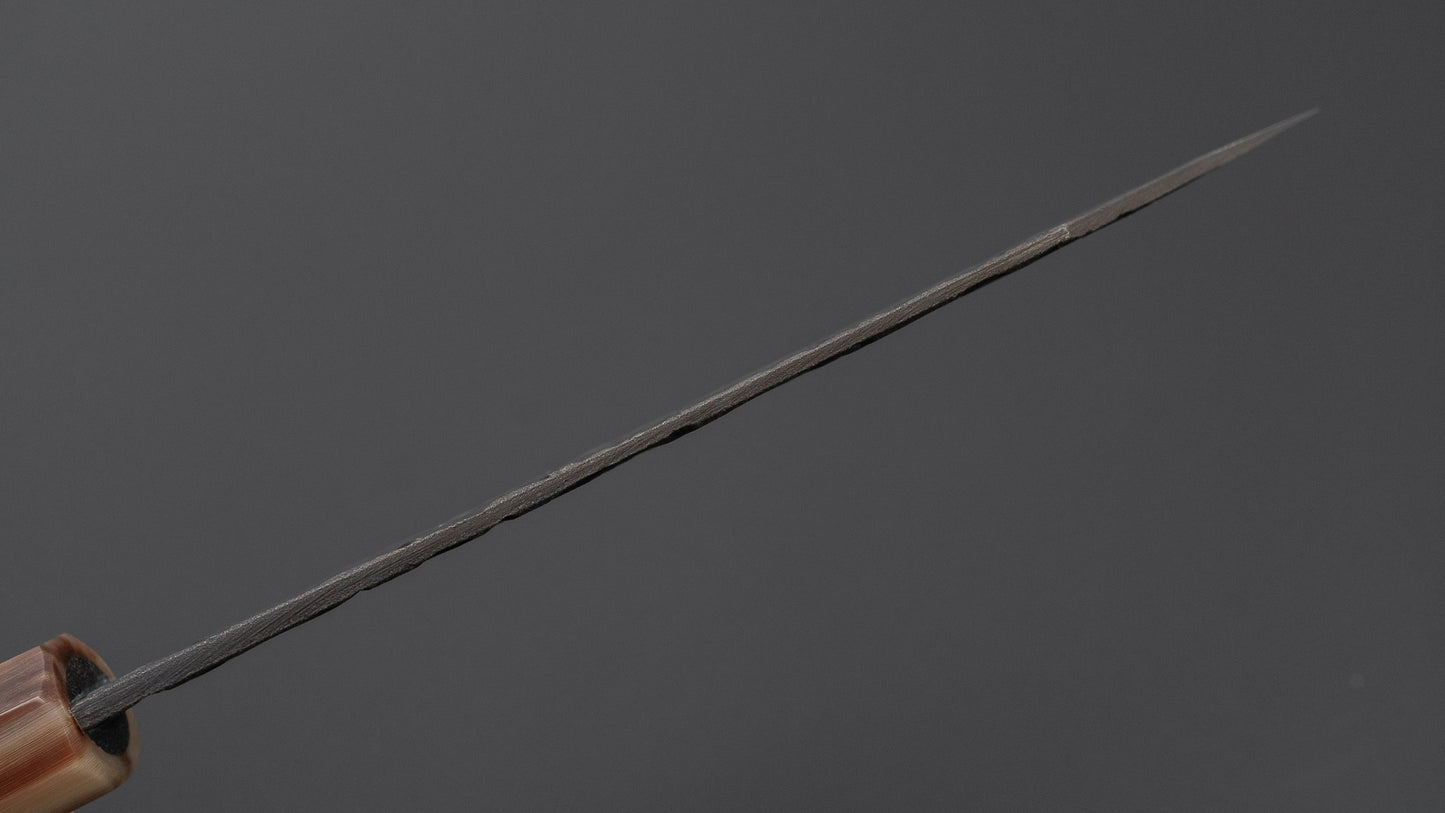 間中刃物 貴輔 ビースト 黒打 ZDP-189 文化 165mm 黒檀柄