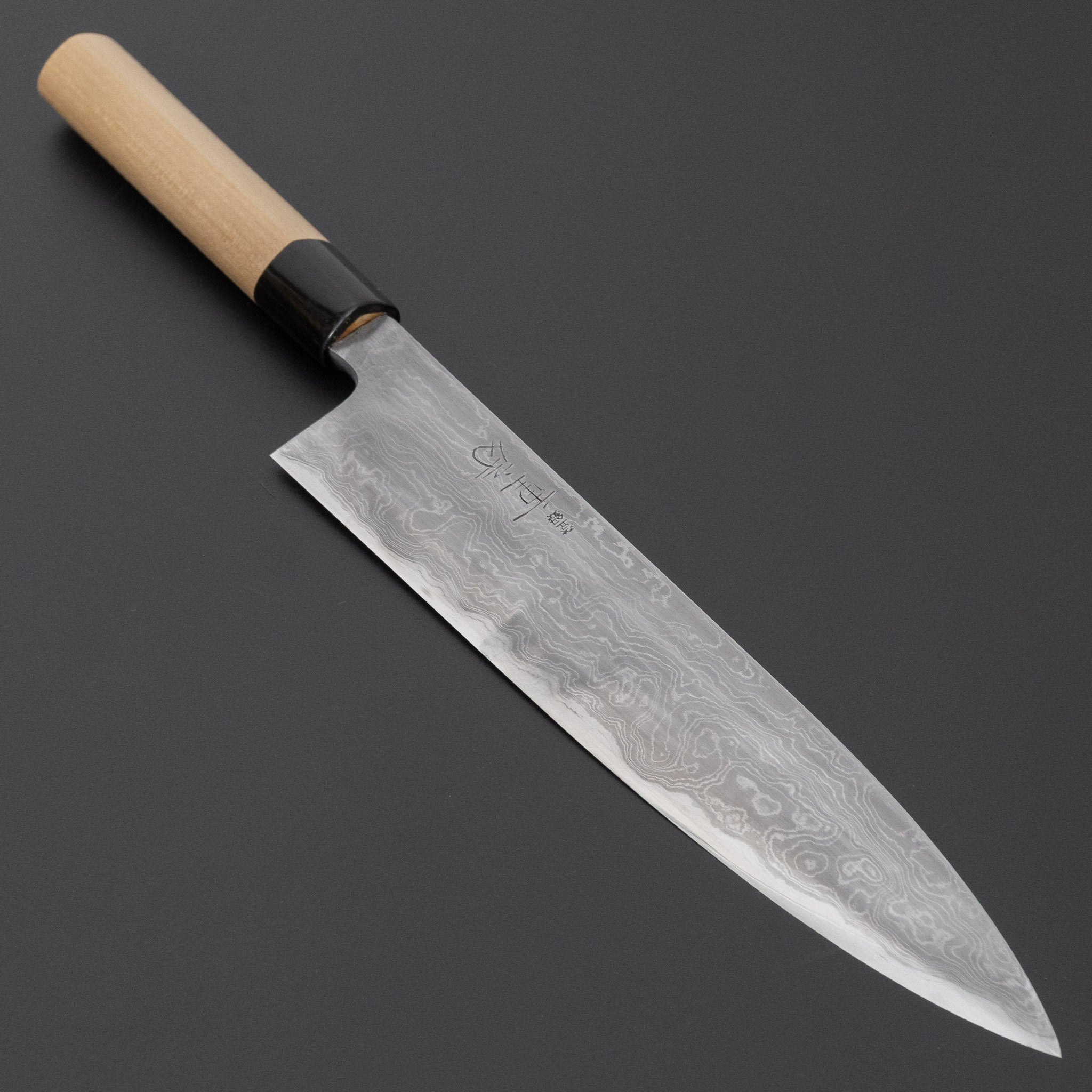 重房 鍛地 牛刀 240mm 朴柄 – HITOHIRA