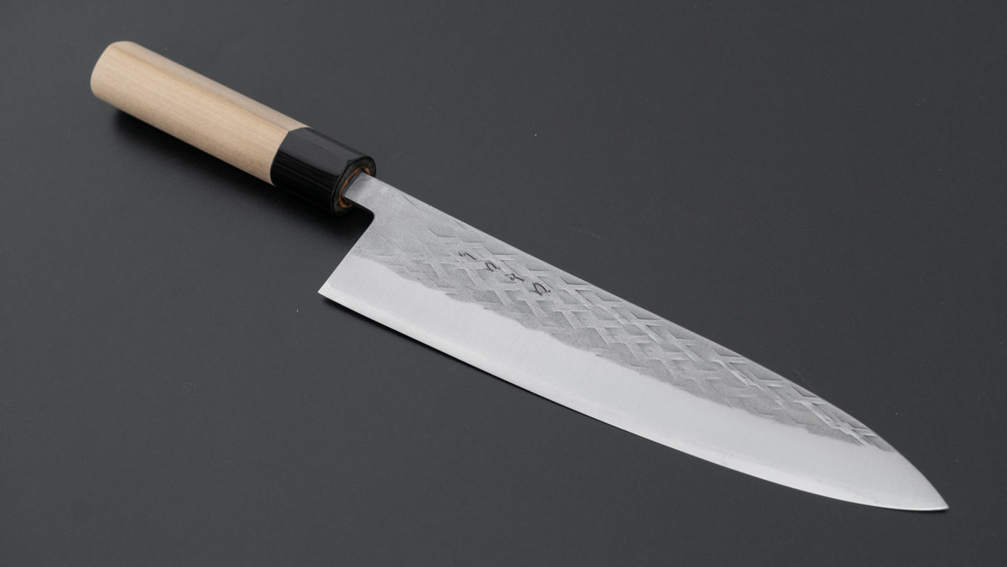 Hitohira TD SLD Tsuchime Gyuto 210mm Ho Wood Handle