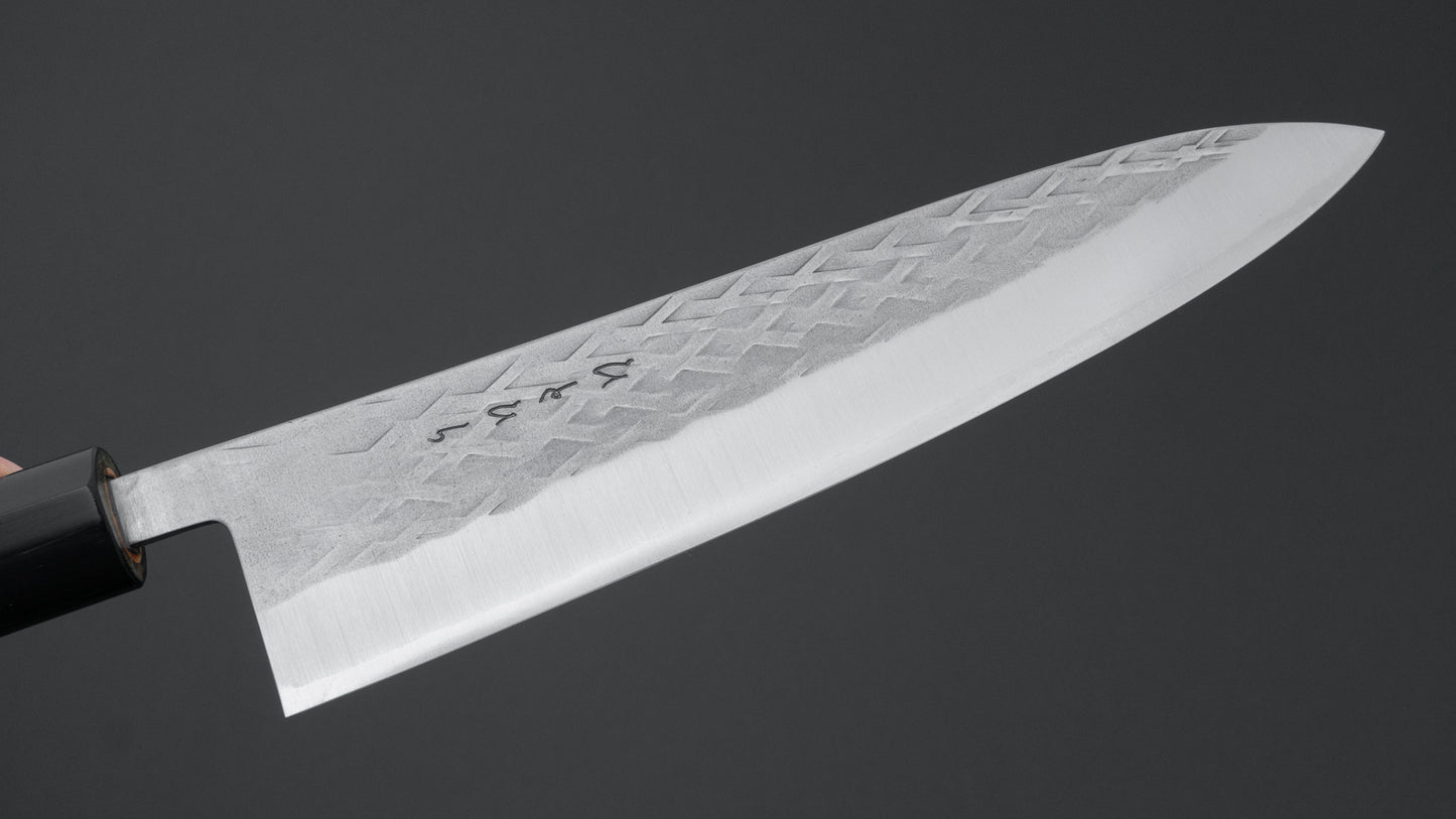Hitohira TD SLD Tsuchime Gyuto 210mm Ho Wood Handle