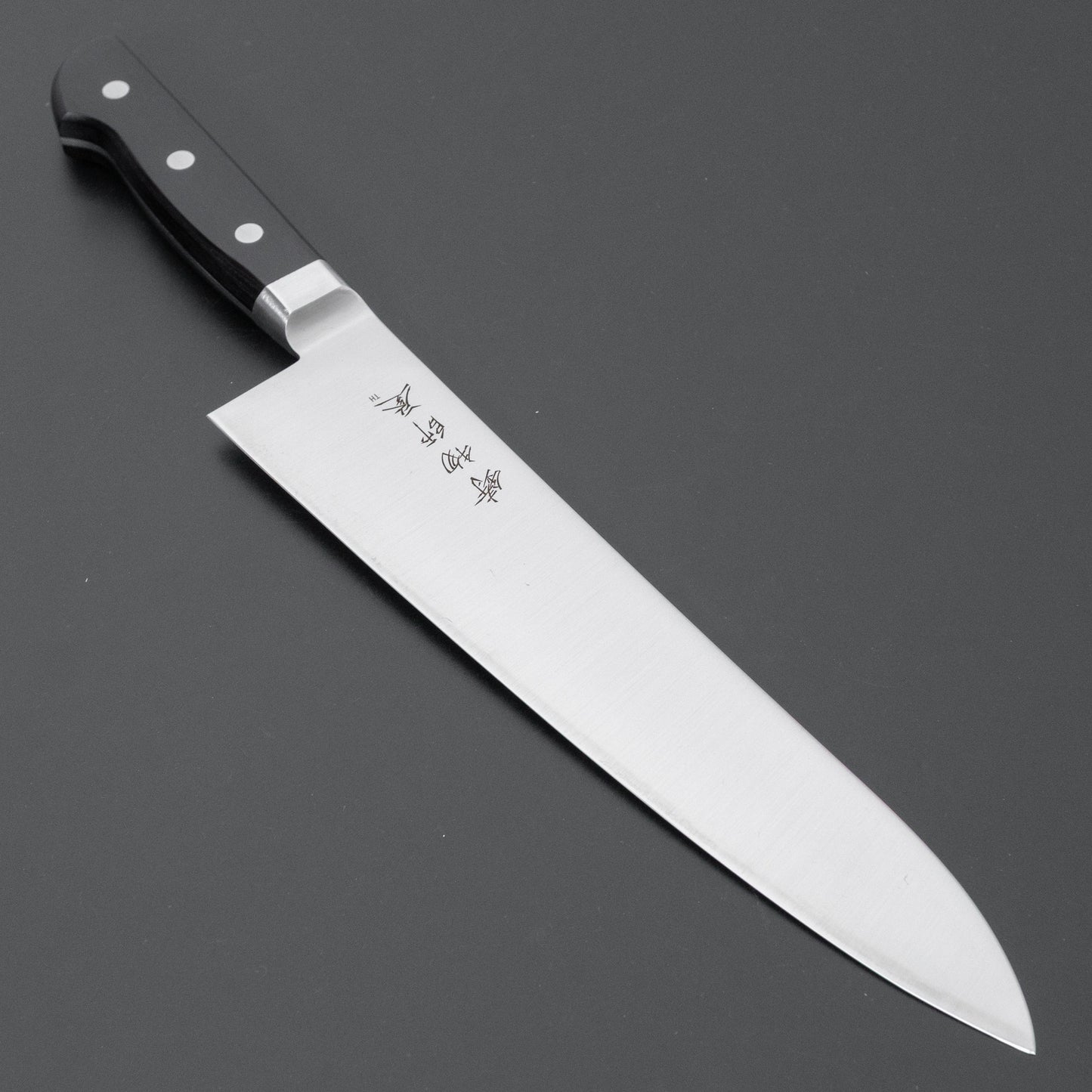 Hitohira Imojiya TH Stainless Gyuto 240mm Pakka Handle (Yo)