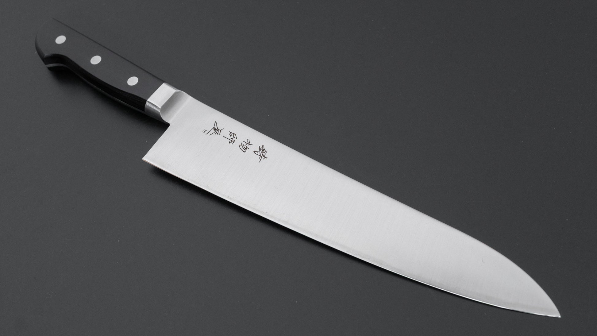 Hitohira Imojiya TH Stainless Gyuto 240mm Pakka Handle (Yo)