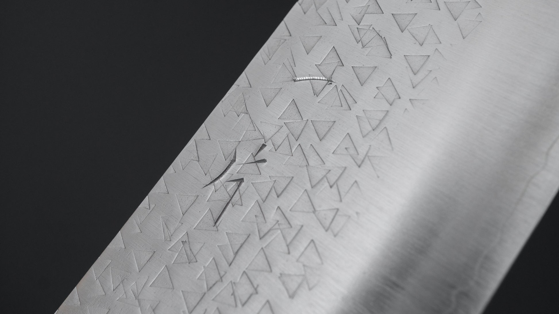 Hitohira Echizen SG2 Tsuchime Santoku 170mm Tagayasan Handle