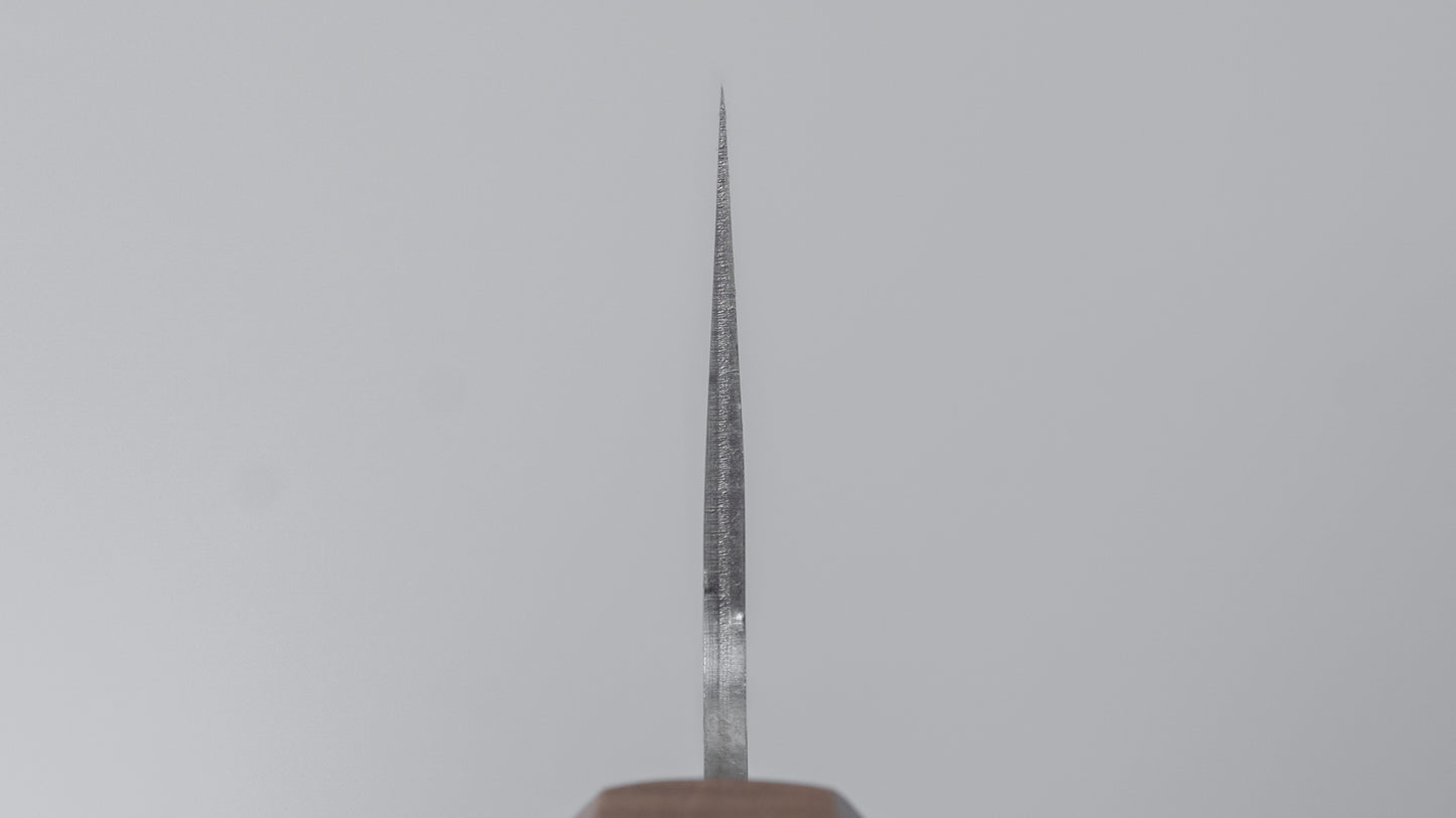 Hitohira Echizen SG2 Tsuchime Santoku 170mm Tagayasan Handle