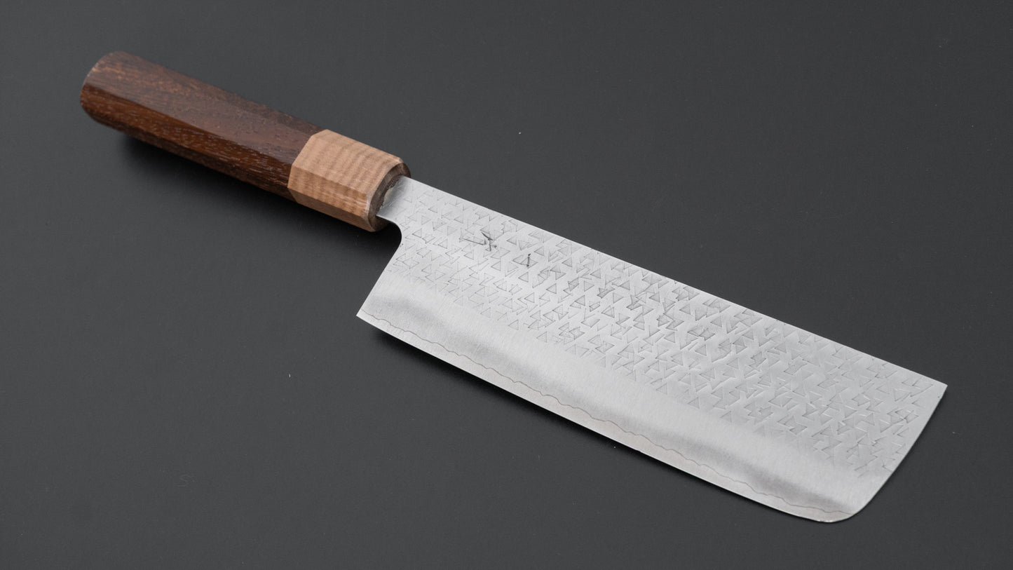 Hitohira Echizen SG2 Tsuchime Nakiri 165mm Tagayasan Handle