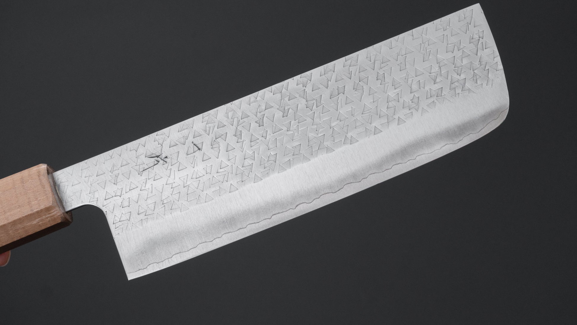 Hitohira Echizen SG2 Tsuchime Nakiri 165mm Tagayasan Handle