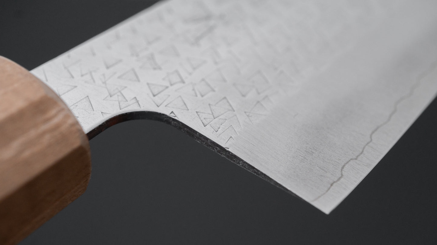 Hitohira Echizen SG2 Tsuchime Nakiri 165mm Tagayasan Handle