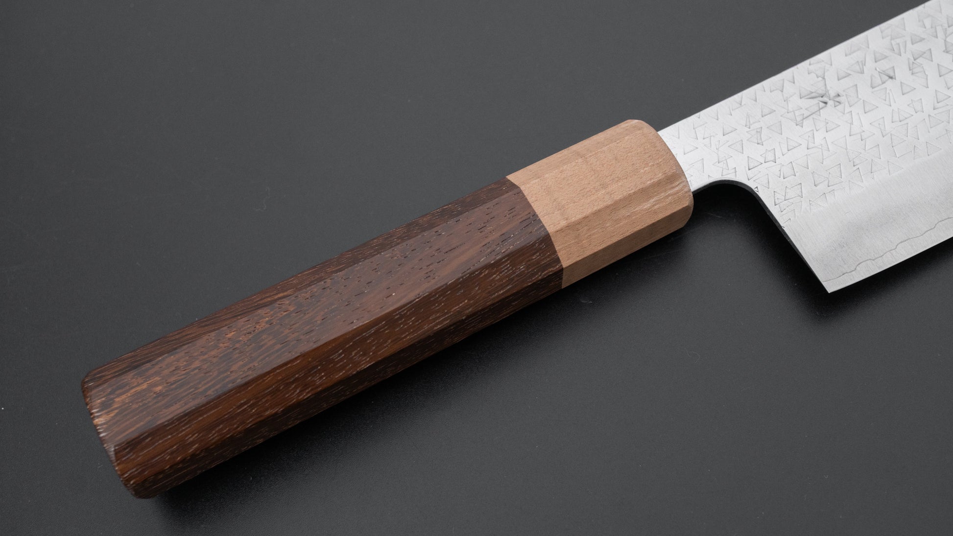 Hitohira Echizen SG2 Tsuchime Nakiri 165mm Tagayasan Handle