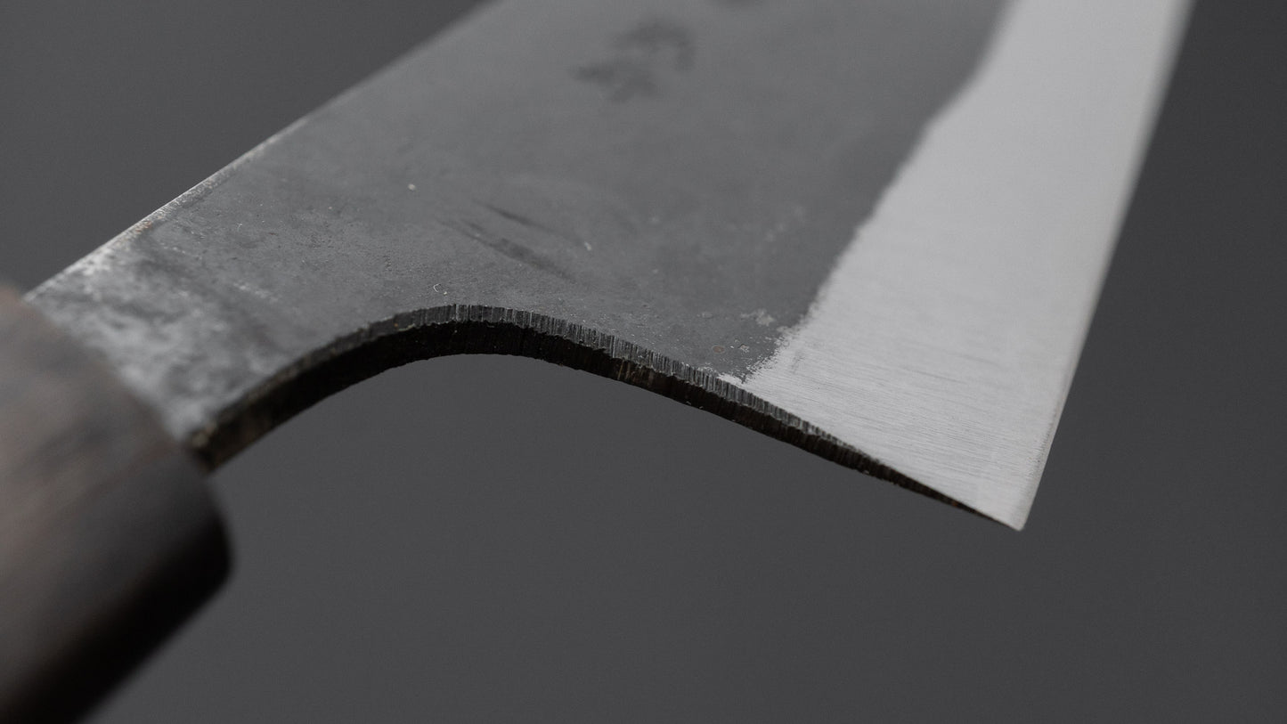 Hitohira Onihiro Blue #1 Santoku 165mm Ho Wood Handle (D-Shape)