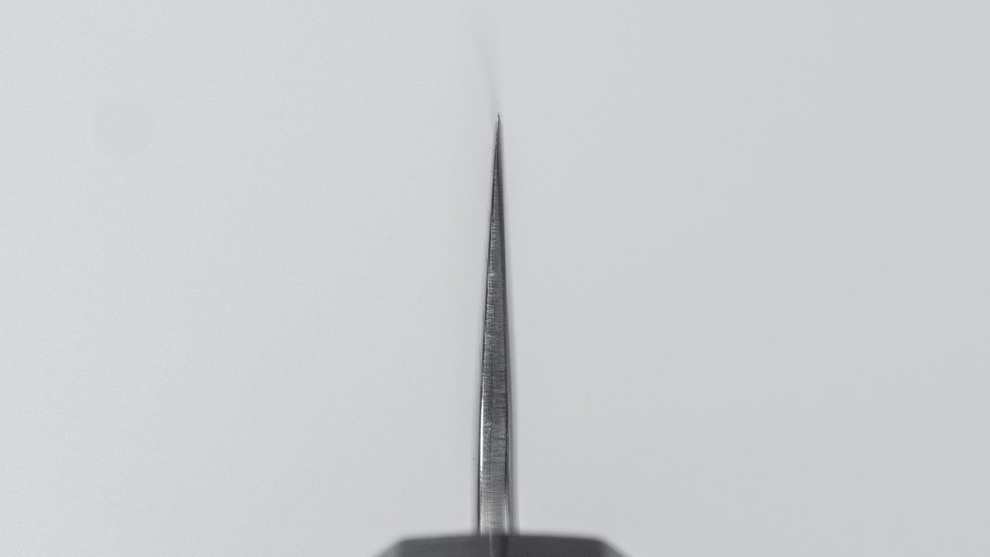 Hitohira Futana SUS440 Stainless Damascus Petty 135mm Walnut Handle