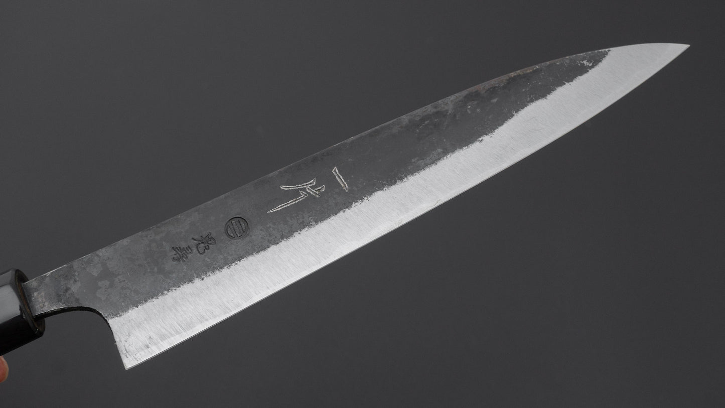 Hitohira Onihiro Blue #1 Petty 180mm Ho Wood Handle (D-Shape)