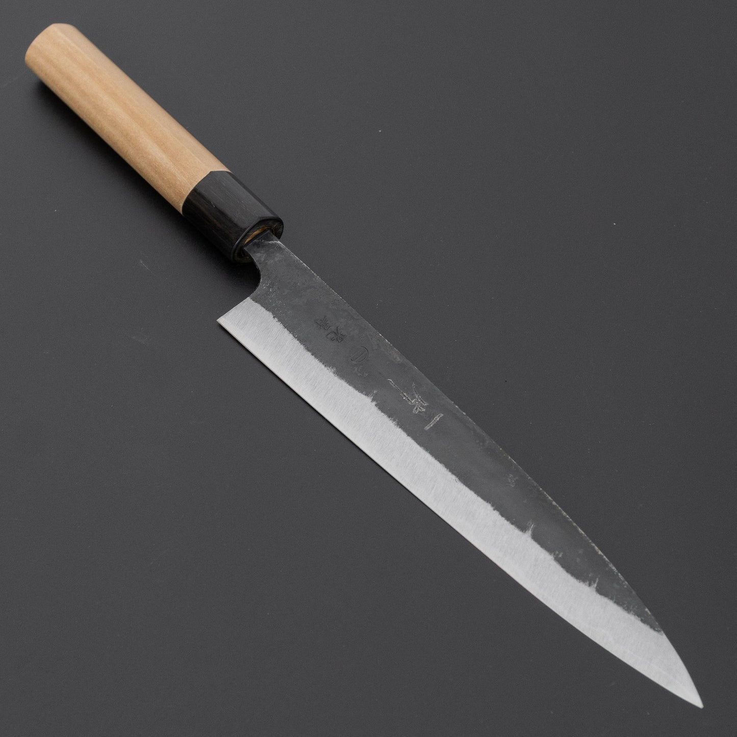Hitohira Onihiro Blue #1 Petty 195mm Ho Wood Handle (D-Shape)