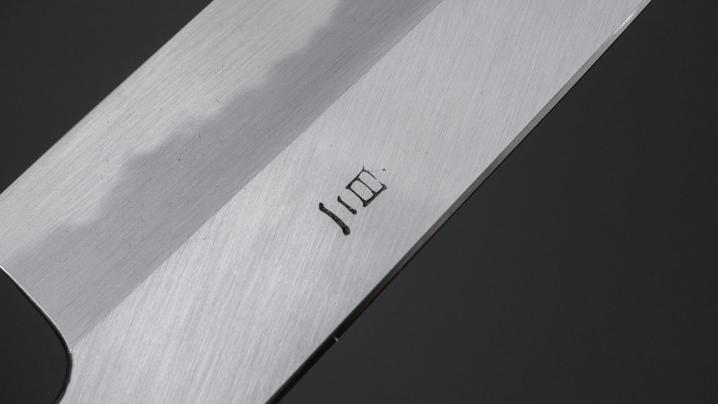 Hitohira Tanaka Ren White #2 Santoku 180mm Ebony Handle