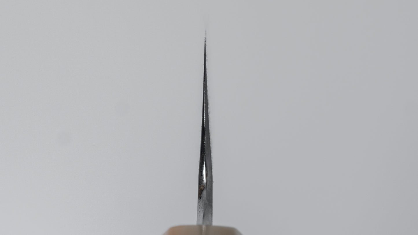 Hitohira Tanaka Ren White #2 Santoku 180mm Ebony Handle