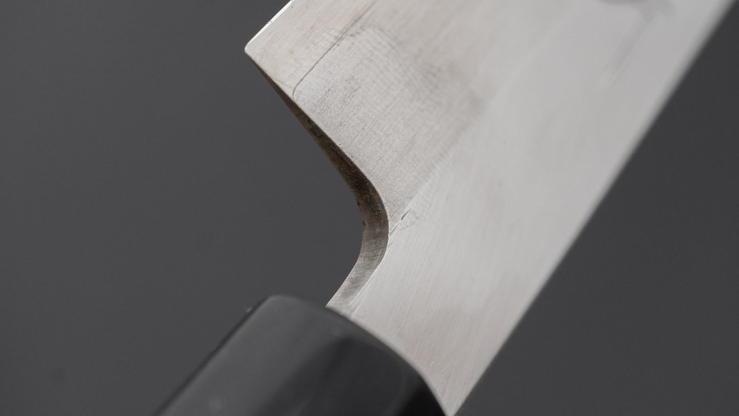Hitohira Silver #3 Left-Handed Yanagiba 240mm Ho Wood Handle (D-Shape)