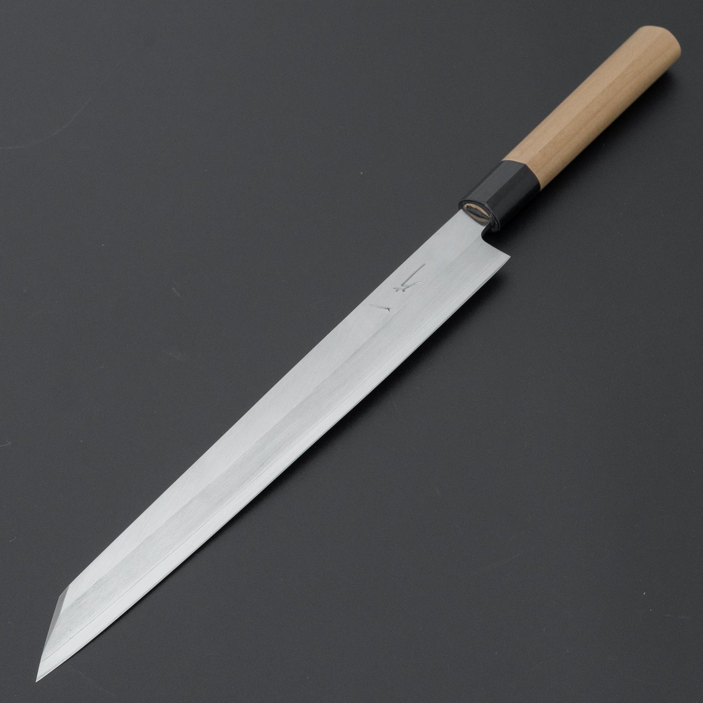 Hitohira Silver #3 Left-Handed Kiritsuke Yanagiba 270mm Ho Wood Handle (D-Shape)